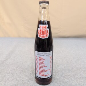 1984 Troy State University Trojans NCAA Football National Champion Coke Bottle image 2