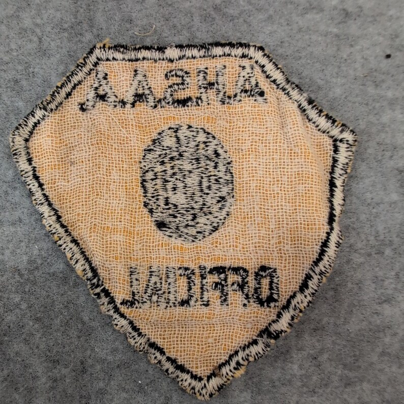 Écusson officiel VTG des années 1950-60 de l'association sportive du lycée AHSAA de l'Alabama image 2