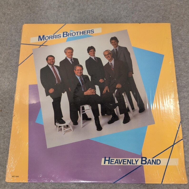 Morris Brothers Heavenly Band Vinyl LP Morningstar Records MST 4045 Gospel 1984 image 1
