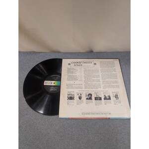 Conway Twitty Sings Vinyl LP Decca DL 74724 Stereo 1966 Country Music Album image 2