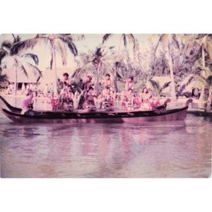 Vintage 1970s Polynesian Cultural Center Hawaii Canoe Pageant Photo Lot of 16 image 7