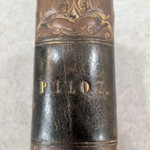1834 The Pilot A Tale of the Sea J.F. Cooper London Richard Bentley Hardcover image 1