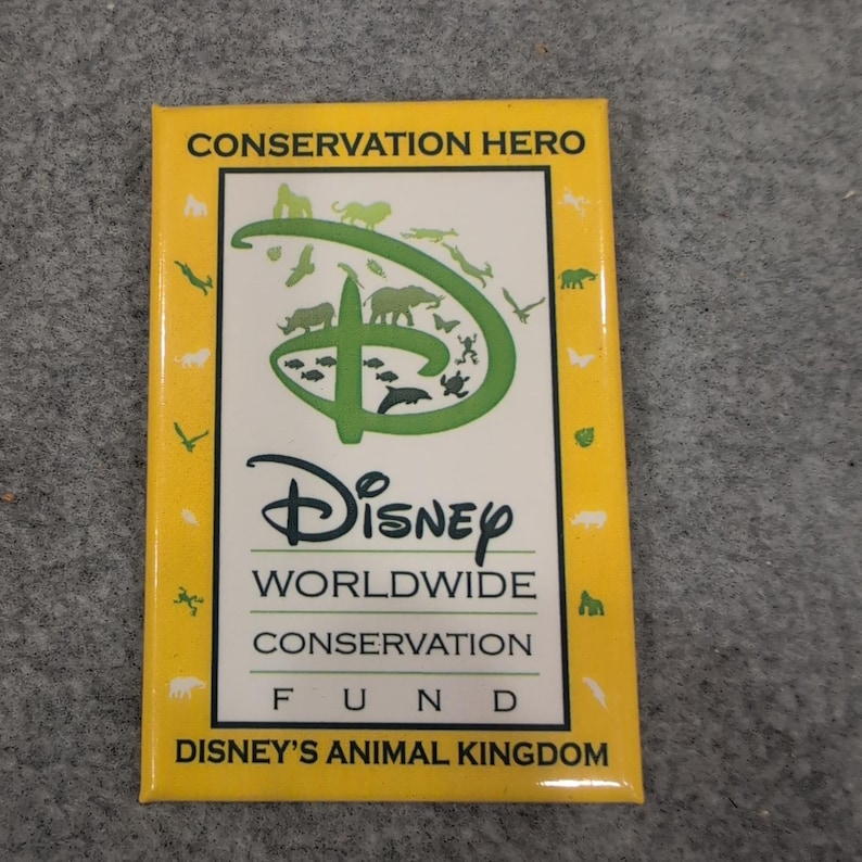 Disney Worldwide Conservation Fund Conservation Hero Pin Disney Animal Kingdom image 1