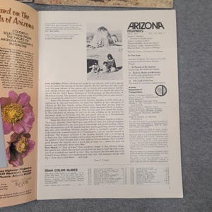 4 Arizona Highways Magazines Collection 1971 1972 1977 Vintage Southwest Travel image 4