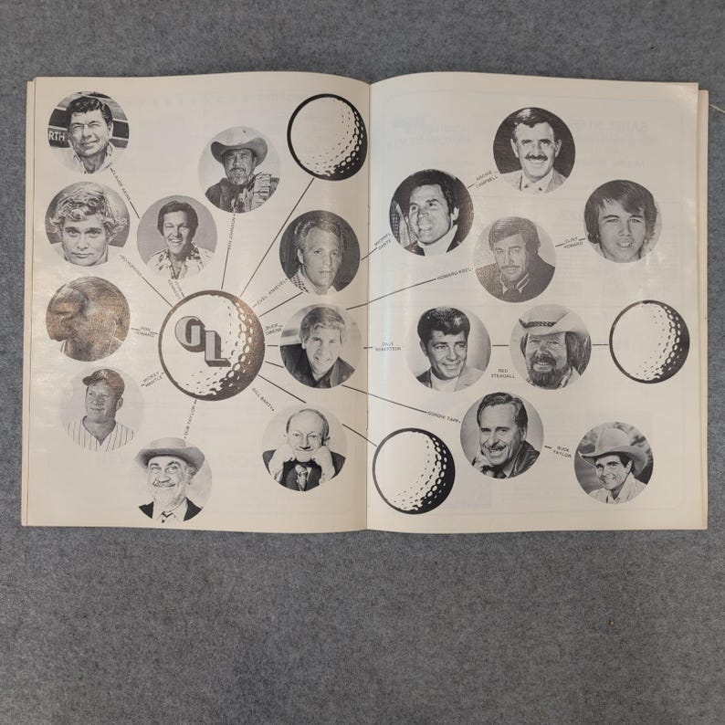 1976 George Lindsey Celeb Wkd "Great Stars for Special Alabama Children" Program image 3