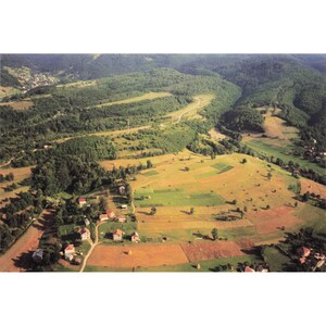 Vintage 1999 USAF Aerial Photos Bosnia Balkans Mountains Rivers Lot of 11 image 9