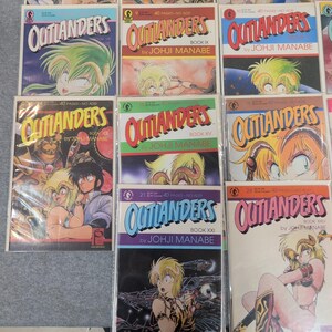 Lote de cómics manga Outlanders Dark Horse Johji Manabe Libros 1-26 Mixtos NF 22 números imagen 3