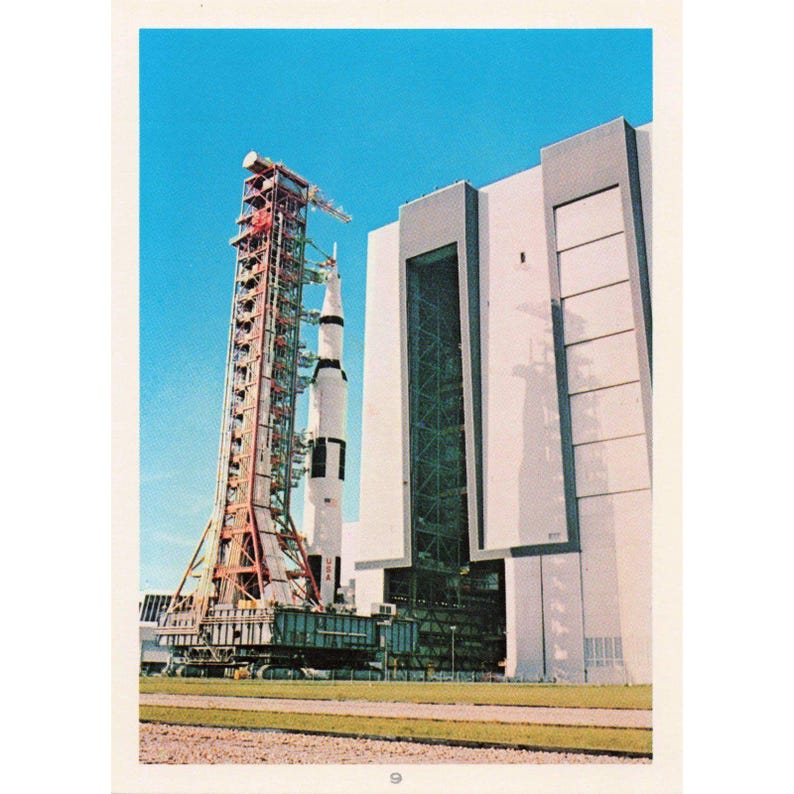 Vintage 1970s Florida Lot of 9 Photos Disney World NASA Apollo Saturn V KSC image 4