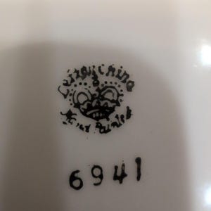 Lefton China 50th Anniversary Porcelain Chamberstick Candle Holder Gold Gilt6941 image 5