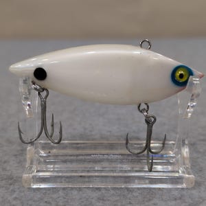 Cordell Spot fishing lure white treble hooks vintage freshwater saltwater image 1