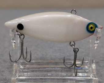 Cordell Spot fishing lure white treble hooks vintage freshwater saltwater
