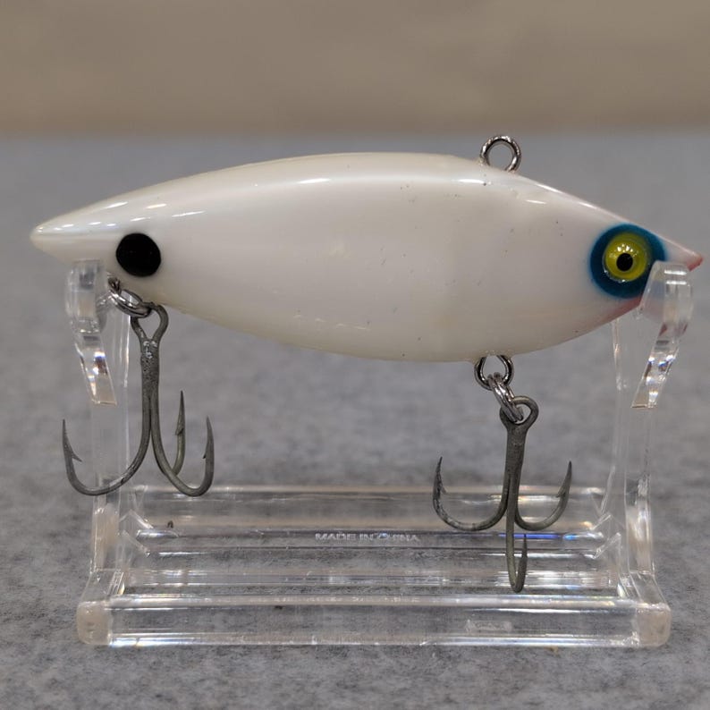 Cordell Spot fishing lure white treble hooks vintage freshwater saltwater image 1
