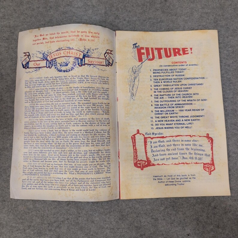 Soon-Coming World-Shaking Events! Christian Missionary Society Dispensationalism image 2