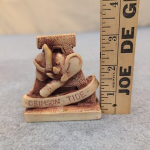 Estatueta de mármore do elefante Big Al, do Alabama Crimson Tide, edição limitada de 90 unidades, representando a Geórgia. imagem 2
