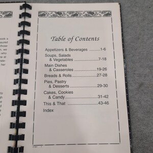 Feast of Goodness Airview Baptist Church Spiral Bound Cookbook Opelika Alabama image 3