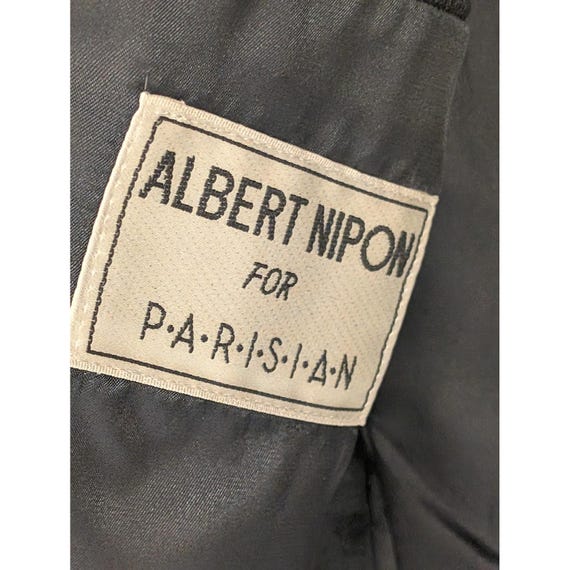 Albert Nipon Parisian Men's Double Breasted 100% … - image 3