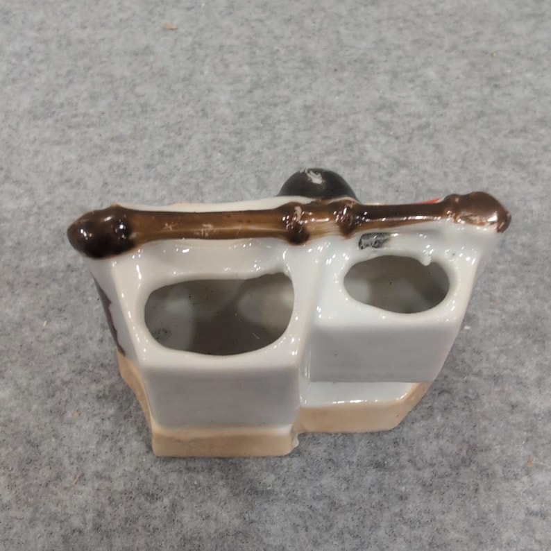 Vintage Made in Japan Ceramic Novelty Ashtray Who Left This Behind Humorous VG image 3