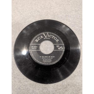 The Ames Brothers If You Want My Heart RCA Victor 47-5404 45 RPM Vinyl Record image 3