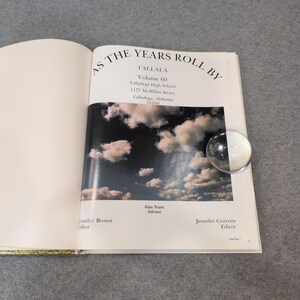 Talladega High School Tallala 1997 Yearbook Volume 60 Alabama Hardcover image 3