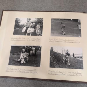 Vintage album uit 1972-1973 van de familie Harrington uit Charleston, West Virginia, van kolonel Patricia Harrington van de Amerikaanse luchtmacht. afbeelding 6