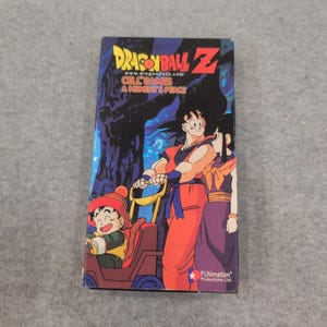 Dragon Ball Z Cell Games A Moment's Peace VHS Anime Episodes 154-156 Funimation image 1