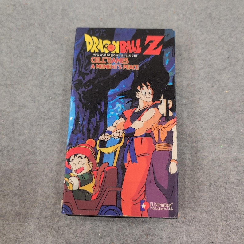 Dragon Ball Z Cell Games A Moment's Peace VHS Anime Episodes 154-156 Funimation image 1