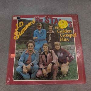 J.D. Sumner and the Stamps Sing Golden Gospel Hits Vinyl LP Skylite SLP 6150 image 1