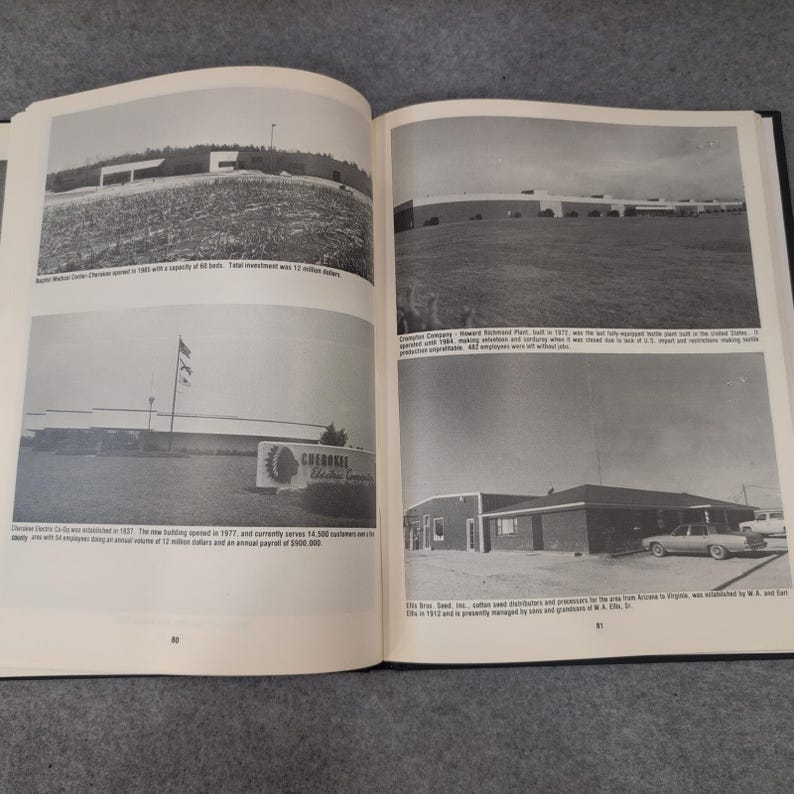 Cherokee County Alabama A Pictorial History 1836-1986 Hardcover Book Centre image 5