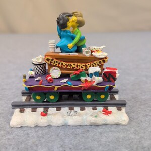 The Simpsons Christmas Express Class is in Session Skinner Edna Sculpture 2003 image 1