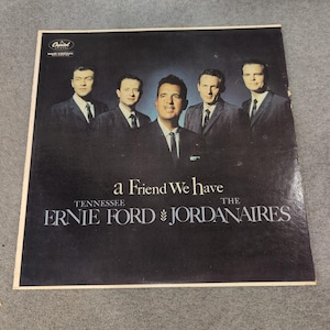 Tennessee Ernie Ford The Jordanaires A Friend We Have Vinyl LP Capitol T-1272 image 1