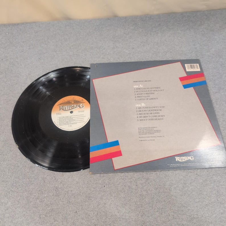 The Cathedral Quartet Especially For You Vinyl LP Riversong ZLP8407 1985 Gospel image 2