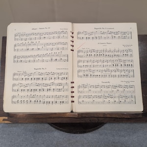 1936 Play A Tune The World of Music Vintage Piano Book Ginn and Company image 3