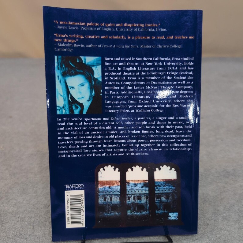 The Venice Apartment and Other Stories by Erna Cooper Paperback 2005 Signed image 2