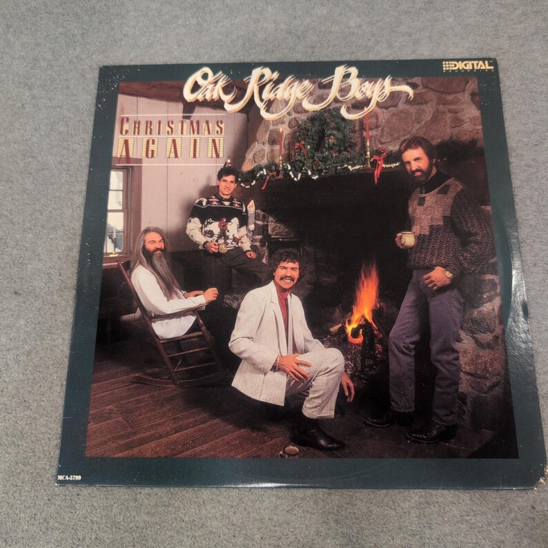 The Oak Ridge Boys Christmas Again Vinyl LP MCA-5799 1986 Country Holiday Album image 1