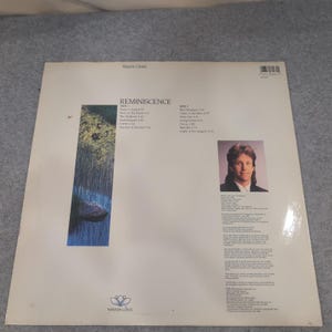 Wayne Gratz Reminiscence Vinyl LP Narada Lotus 1989 New Age Piano N-61023 image 2