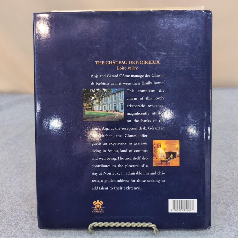 Chateau de Noirieux Cuisine and Art de Vivre Hardcover Cookbook Signed + Letter image 2