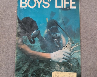 Boys' Life Magazine July 1974 Boy Scouts of America Snorkeling Steve Carlton
