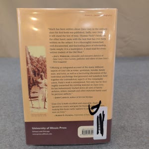 Zane Grey His Life His Adventures His Women Thomas H Pauly Hardcover 2005 image 2