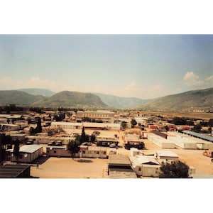 Vintage 1999 Bosnia SFOR NATO Base Airstrip Aerial Photo Lot of 9 6x4 image 1