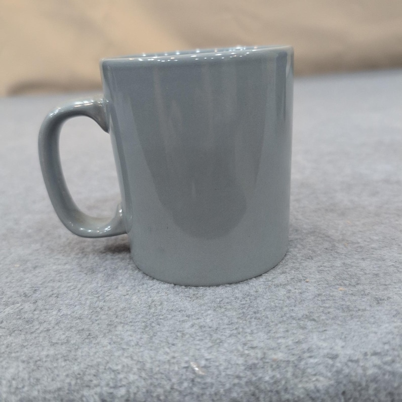 Vintage Michigan State Spartans University Gray Ceramic Kiln Craft Coffee Mug image 2