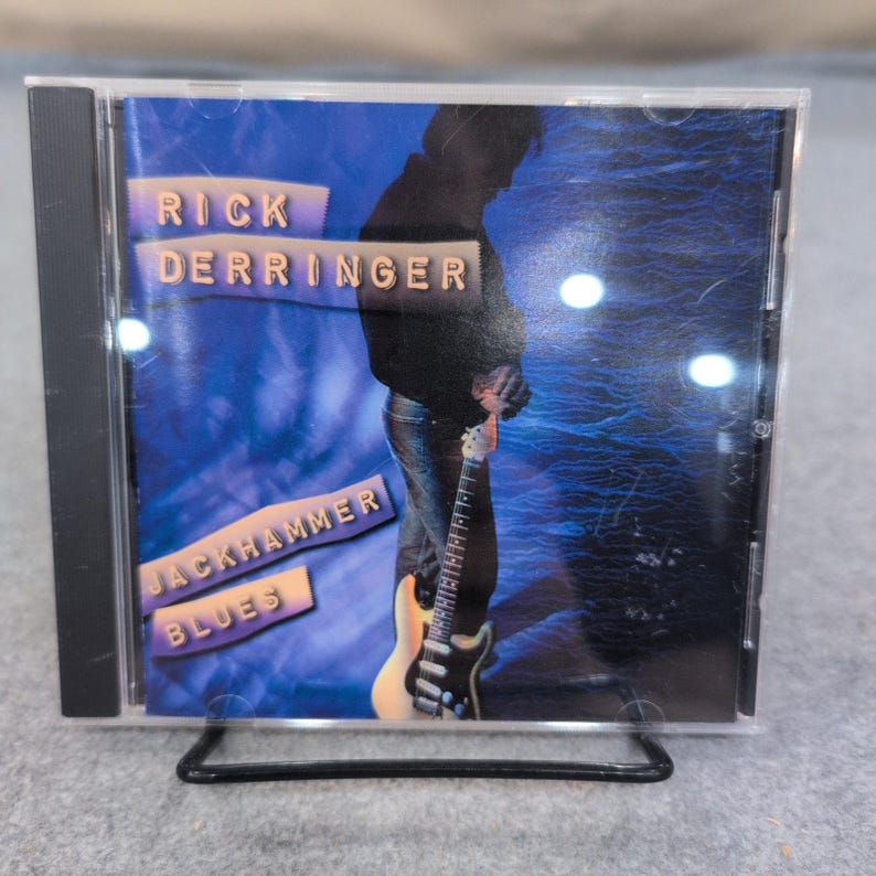 Rick Derringer Jackhammer Blues CD 2000 Blues Bureau International imagem 1