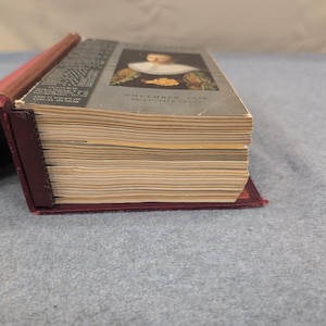 Vintage Nov. 1936 - April 1937 Coronet Bound Magazines Maroon Cloth image 4