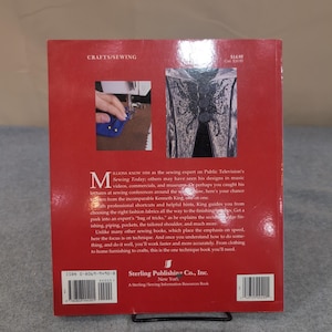 Designer Techniques Couture Tips for Home Sewing Kenneth D King 1996 Paperback image 2