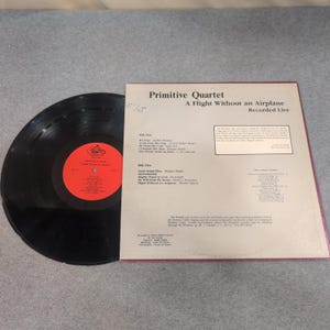 Primitive Quartet A Flight Without an Airplane Live Gospel Vinyl LP Record image 2