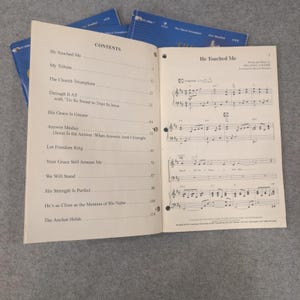 The Church Triumphant Ready to Sing Collection Russell Mauldin SATB 4 Books image 3