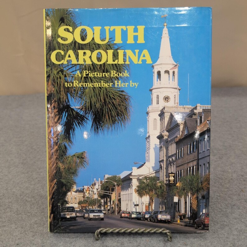 South Carolina A Picture Book to Remember Her By Chris Swan 1987 Crescent Books image 1