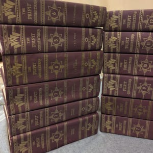 The Pulpit Commentary - Set completo di 23 volumi, edizione Eerdmans con indice, copertina rigida vintage. immagine 2