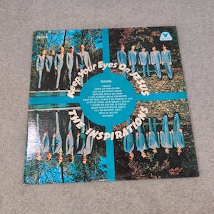 The Inspirations - Keep Your Eyes On Jesus Vinyl LP Mark Five MV-4537 image 1