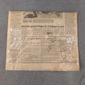 The Morning News Wilmington Delaware December 2 1980 Vintage Newspaper 80s News image 2