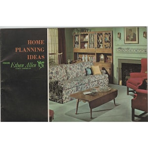 Vintage Ethan Allen Home Planning Ideas Early American Furniture Booklet EA 60 image 1